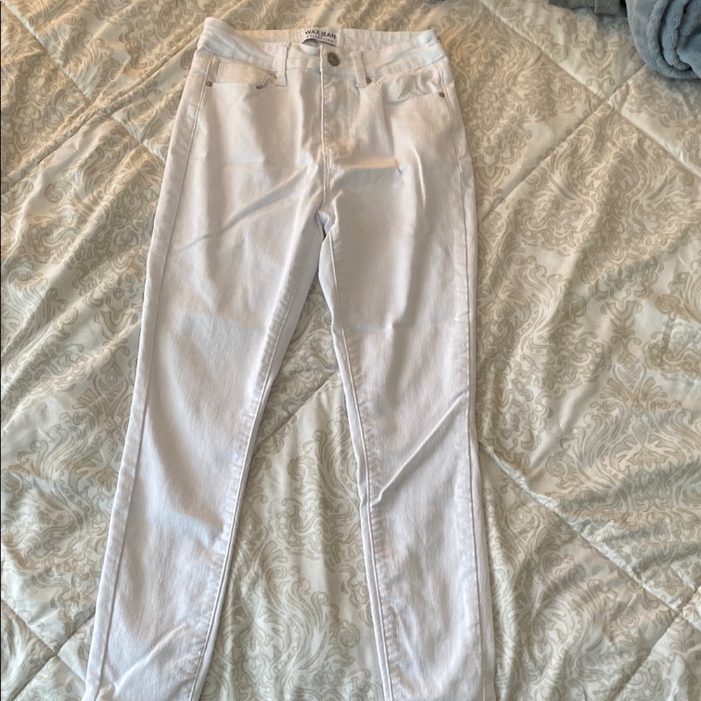American Eagle Outfitters White Skinny Jeans Lightweight Fabric